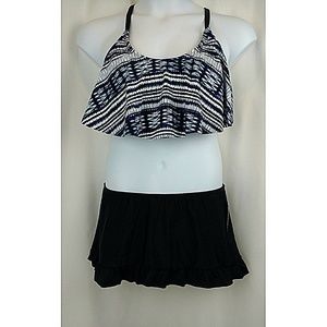 JCP Two Piece Swimsuit Plus Size 2X